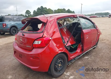 2017 Mitsubishi Mirage Es z USA, uszkodzony, nr VIN ML32A3HJ0HH009351